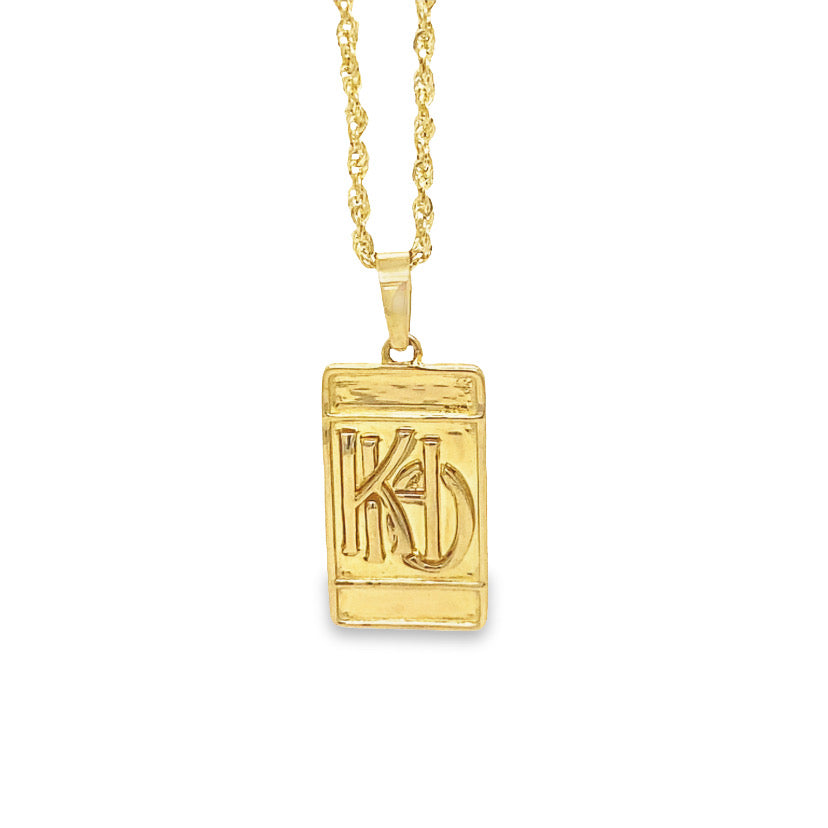 Rolls royce gold on sale pendant